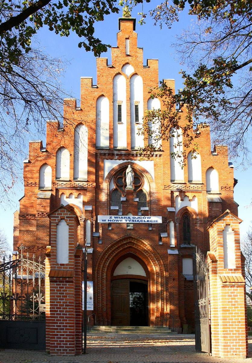 KoÅ›ciÃ³Å‚ p.w. WniebowziÄ™cia NajÅ›wiÄ™tszej Maryi Panny - Szlaki